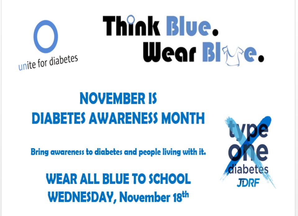 Wear Blue Today Tenney School