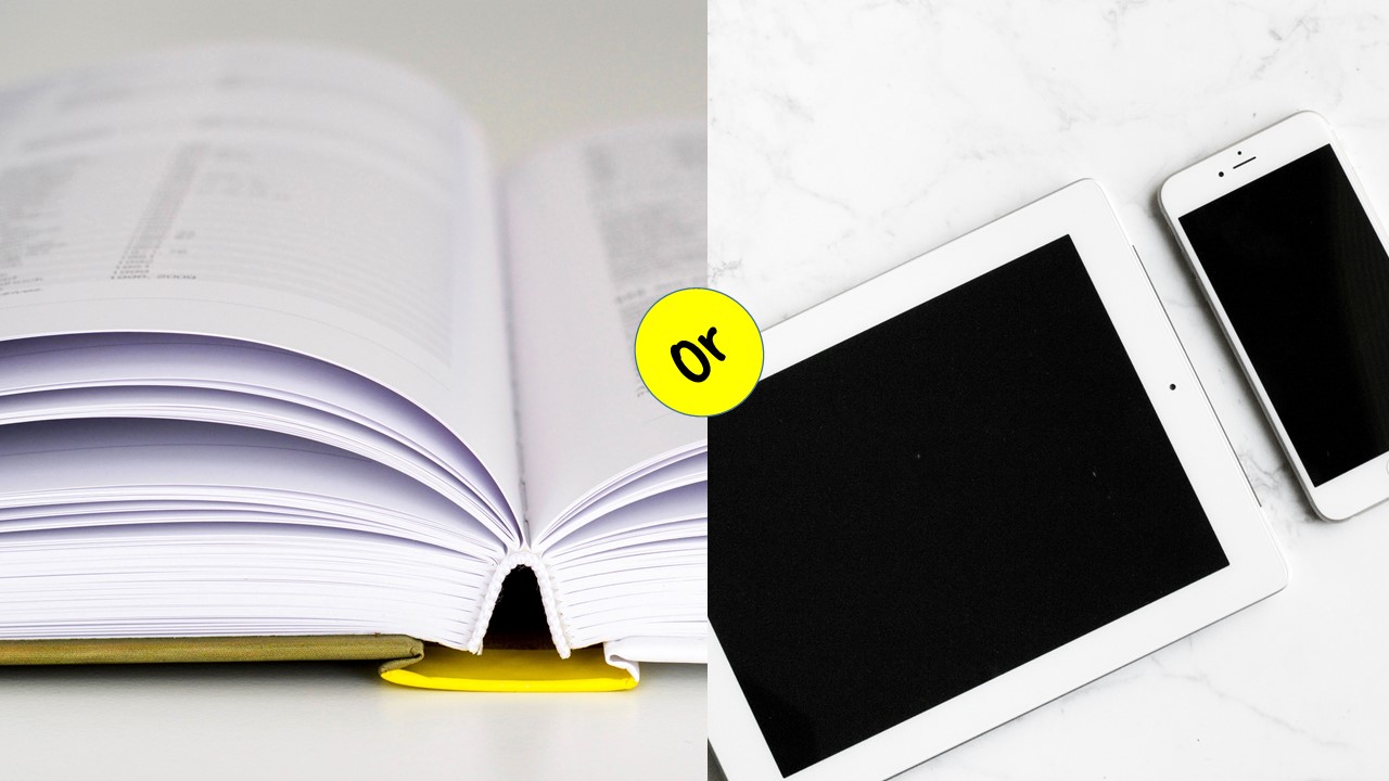 Are Physical or Digital Textbooks More Effective Tools? Tenney School